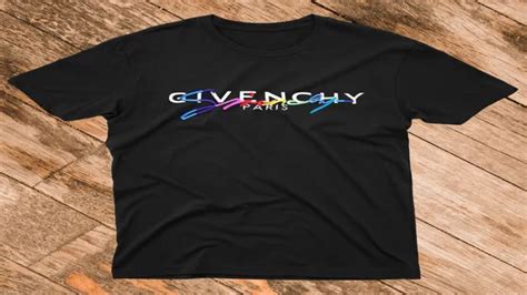 givenchy black t shirt free shipping|givenchy t shirt size chart.